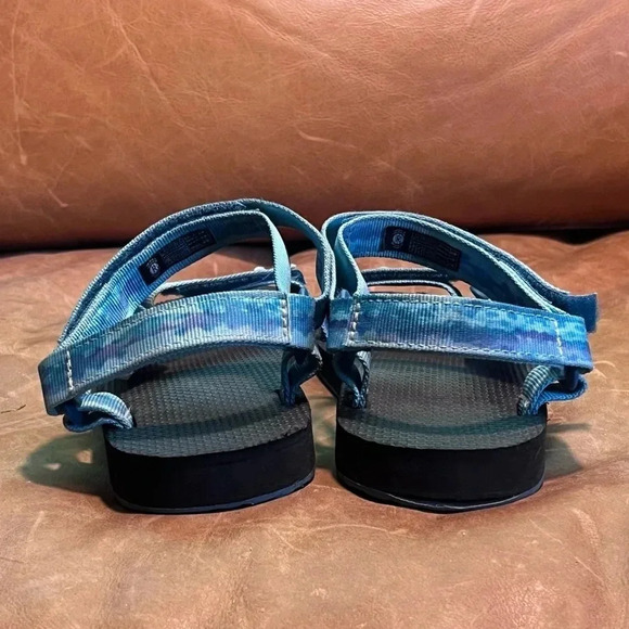 Teva Kid’s 5 Blue Fabric Strap Sandals - Picture 3 of 12